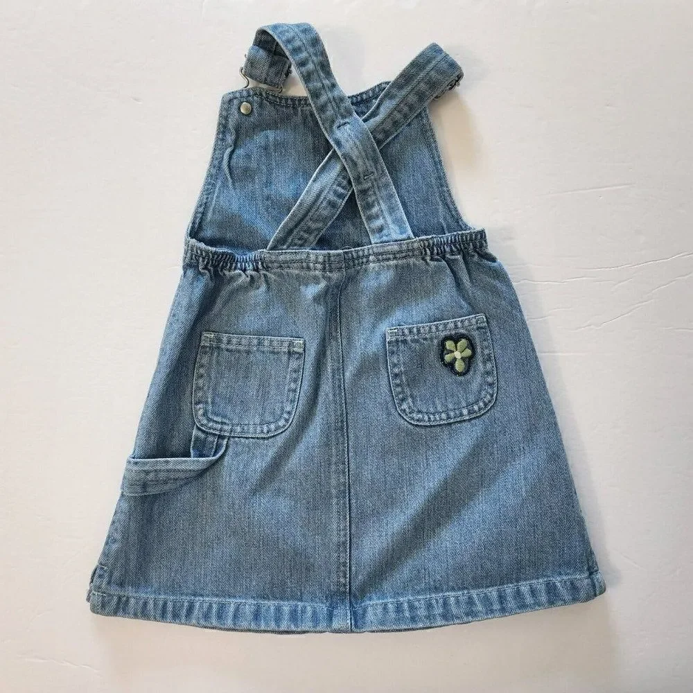 GAP Girls 18 - 24 Mths Denim Overalls‎
